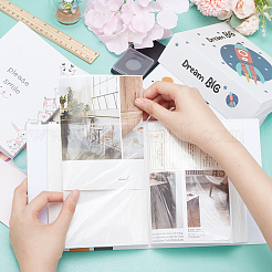 4 книга 4 выкройки картонная обложка интерстициальный альбом книга&nbsp;AJEW-CP0005-38