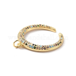 Стойки обшивки латунь микро проложить Циркон подвеску&nbsp;KK-F852-15G