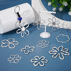 16 шт. 8 стиля подвески в виде цветка из сплава в тибетском стиле&nbsp;FIND-GA0007-06