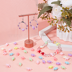 400 шт. непрозрачные однотонные акриловые бусины&nbsp;MACR-SC0001-83