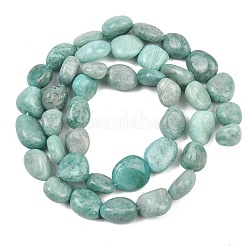 Природных амазонит бисер нитей&nbsp;G-P606-A01-01
