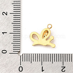 Подвески из нержавеющей стали 304 со стразами&nbsp;STAS-P431-11G