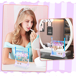 Прозрачные акриловые стойки для серег&nbsp;EDIS-HY0001-01