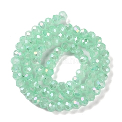 Запекание гальванических нитей стеклянных бусин&nbsp;LS-DGLA-A039-J6MM-B07