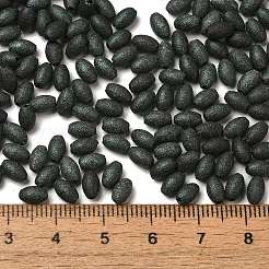 Непрозрачные цветные стеклянные бусины&nbsp;SEED-F006-02A-02