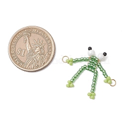 Подвески-соединители из стеклянных бусинок&nbsp;PALLOY-MZ01229