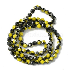 Стеклянные бусины с гальваническим покрытием &nbsp;EGLA-K061-06A-HP02