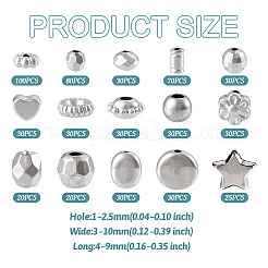 585шт 15 стиля пластиковые бусины ccb&nbsp;CCB-TA0001-04