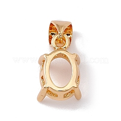 Сеттинги для кулона (кабошонов)&nbsp;LS-KK-E066-01G-01