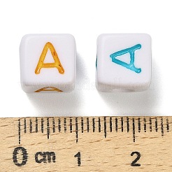 Непрозрачные акриловые бусины&nbsp;OACR-I022-01A