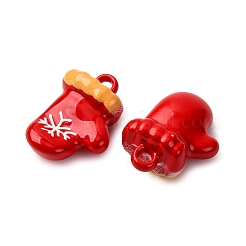 Подвески из окрашенного сплава с рождественской тематикой&nbsp;LS-FIND-G097-02D