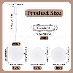 24 шт. 3 вида пенопласта для поделок&nbsp;FIND-NB0006-86