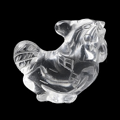 Украшения дисплея скульптуры синтетического кварца кристалла&nbsp;DJEW-Q001-03