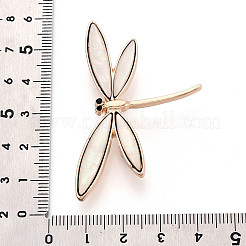 Белые булавки из ракушек&nbsp;JEWB-T005-09KCG