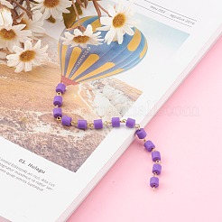 Цепочка из полимерной глины ручной работы&nbsp;AJEW-JB00926-04