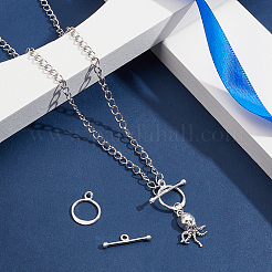 2 шт. 925 застежки-тоггл из стерлингового серебра&nbsp;STER-UN0001-46