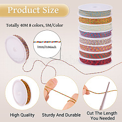 Витой шнур из полиэстера длиной 40 м.&nbsp;OCOR-TA0003-01C