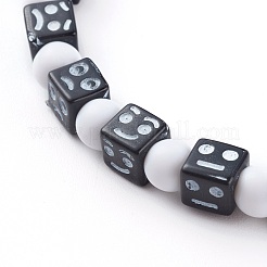 Наборы браслетов из акрила стрейч из бисера&nbsp;BJEW-JB06115