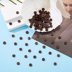 100 шт. натуральные кокосовые бусины&nbsp;COCO-TA0001-01A