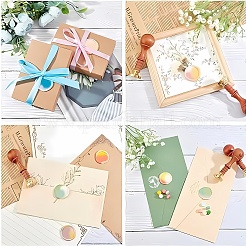 4 шт. 4 стиля латунных пустых головок штампа&nbsp;DIY-CP0009-48