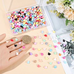 500 шт. Непрозрачные акриловые бусины&nbsp;SACR-PA0001-20C