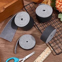 Плоский шнур из микрофибры из искусственной кожи&nbsp;LC-WH0006-07D-02