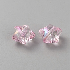 Звезды прозрачные акриловые бусины&nbsp;MACR-CJC0002-02B-02