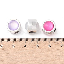 Непрозрачный акрил с бусинами из смолы&nbsp;OACR-Z020-03