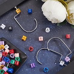 270 шт. 9-х цветные пластиковые маркеры размеров одежды и брюк&nbsp;KY-GF0001-58