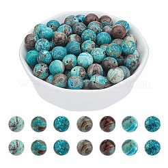 Окрашенный натуральный океанский агат / морская яшма&nbsp;G-AR0002-55