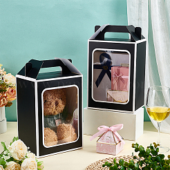 Складные бумажные подарочные пакеты&nbsp;ABAG-WH0045-44B