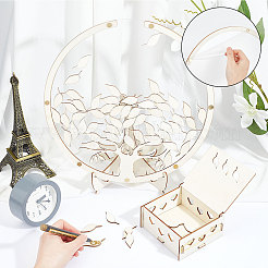 1 комплект свадебной гостевой книги альтернатива&nbsp;AJEW-CP0005-27