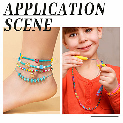 120 шт. 5 стиля стеклянных бусин миллефиори ручной работы&nbsp;LAMP-AR0001-33