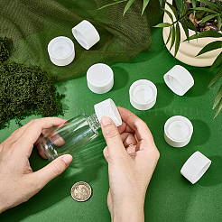 ПП пластиковые винтовые крышки&nbsp;AJEW-WH0248-773B