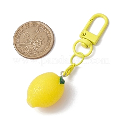 2 шт. подвесные украшения из лимонной смолы&nbsp;HJEW-JM02549