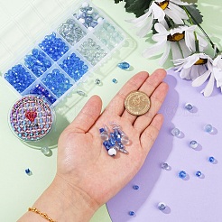 Наборы стеклянных бусин для гальванопластики своими руками&nbsp;DIY-YW0013-09