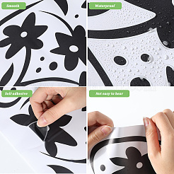 ПВХ клейкие водонепроницаемые наклейки самоклеящиеся наклейки&nbsp;DIY-WH20001-33A