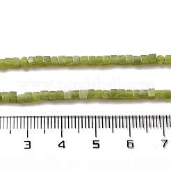 Натуральные китайские бусины из южного нефрита&nbsp;G-B064-A04