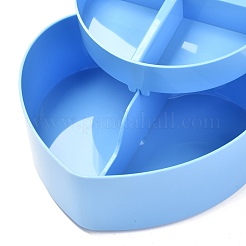 Сердце пластиковые шкатулки&nbsp;OBOX-F006-09C