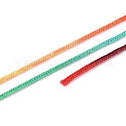 50 м окрашенный нейлоновый китайский шнур для вязания узлов&nbsp;NWIR-YW0001-05A