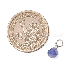 Натуральные разноцветные турмалиновые граненые подвески в виде игральных костей&nbsp;PALLOY-JF05110-02