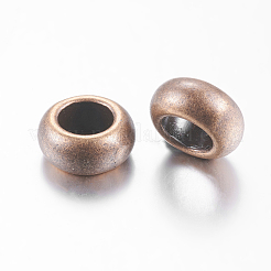 Сплавочные овальные бусины тибетского стиля &nbsp;LS-TIBEB-48831-R-FF