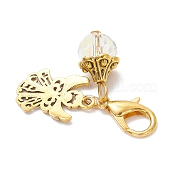 3 шт. подвеска в виде ангела из сплава в тибетском стиле&nbsp;HJEW-JM03837