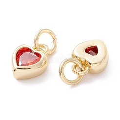 Кулоны с инкрустацией из латуни&nbsp;ZIRC-A019-13G