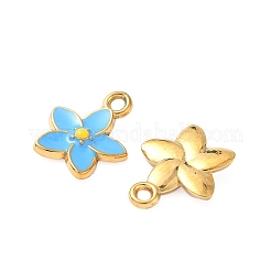 Подвески из нержавеющей стали 304 с эмалью&nbsp;STAS-I346-43G