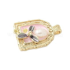 Латунь эмаль подвески&nbsp;LS-KK-F886-01G-06