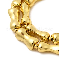 Стеклянные бусины с гальваническим покрытием &nbsp;EGLA-F166-13