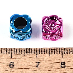 УФ-покрытие непрозрачные акриловые европейские бусины&nbsp;PACR-T017-21M