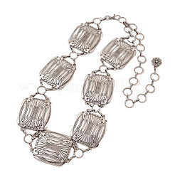 Цепи на талию из сплава с квадратными звеньями в богемном стиле для женщин&nbsp;FS-WGC3B23-02