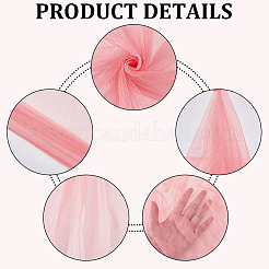 Сетчатая ткань из полиэстера&nbsp;DIY-WH20009-40X